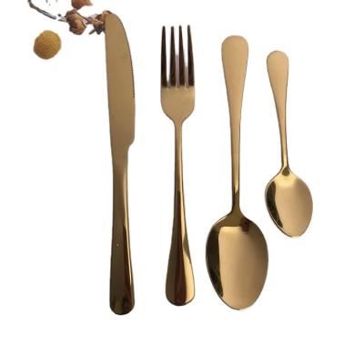 China Sustainable 2020 Cheap Price 4 Pcs Portable Travel Cutlery Set Cutlery Stainless Steel for sale