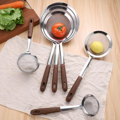 China Amazon Viable Hot Sale Premium Quality 6pcs Set Set Stainless Steel Strainer Good Filter Mesh Strainer for sale