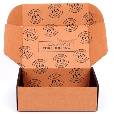 China China Recyclable Printed Mailing Mailer Folding Cardboard Box Small Corrugated Mailing Manufacturer for sale