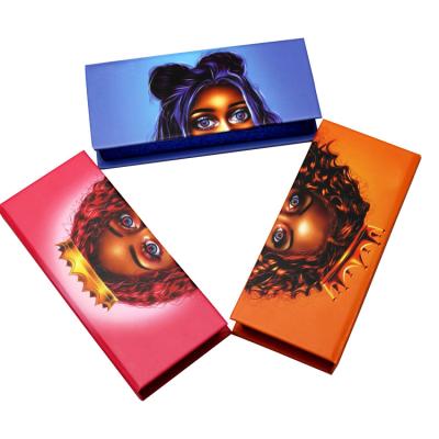 China Recyclable Rigid Hair Extension Gift Magnetic Boxes Weave Packaging Custom Logo for sale