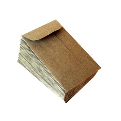 China Hotsale Mini Natural plain gift envelopes business evelope /gift envelope wrapping paper with open end for sale