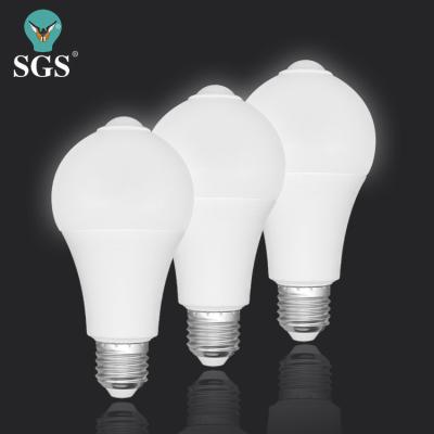 China INDOOR Light Bulb LED Energy Saving Radar Motion Sensor Light Infrared High Brightness Motion Sensor Light Bulb for sale