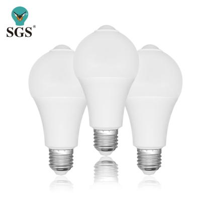 China INDOOR smart LED light bulb E27 B22 motion sensor bulb for home 3000K 5000K 6000K 8000K for sale