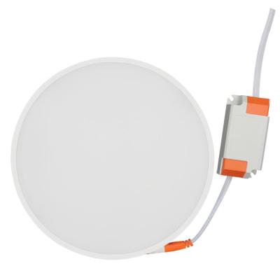 China Modern factory direct high quality recessed round shape commercial led panel light for sale