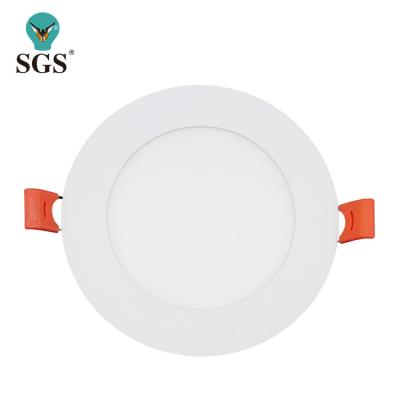 China Good quality modern low price factory direct sale frameless panel light three color indoor LED panel light for sale