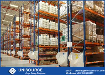 China Hot Rolled Q235 Racking System For Warehouse , Industrial Steel Shelving OEM for sale