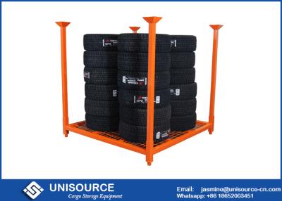 China 60’’ X 60’’ Warehouse Tire Racks 800 - 2000 Kg Per Rack For Light Truck Tyres for sale