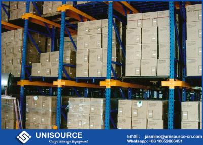 China Double Entry LIFO Drive In Pallet Racking 400 - 1500mm Depth Easy Assembly for sale