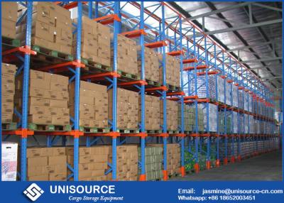 China Rotation Steel Drive In Pallet Racking Corrosion Protection Flexibility Design for sale