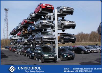 China Outdoors Adjustable Arm Car Storage Rack For Mechanical Manufacturing Industry for sale