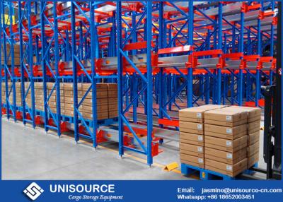 China Automated Storage / Retrieval Cold Storage Racking System For Ice House Storage for sale