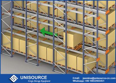 China Selective Cold Storage Radio Shuttle Racking FIFO / FILO For High Density Storage for sale