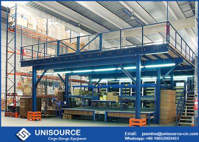 China Q235 Steel Shelving Rack Supported Mezzanine Platform System Easy To Install / Dismantle for sale