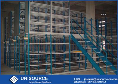 China Steel Structure Warehouse Mezzanine Floors , Multi Level Shelf Supported Mezzanine for sale