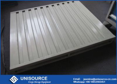 China Durable Stackable Warehouse Steel Pallet Corrosion Resistant For Logistics for sale