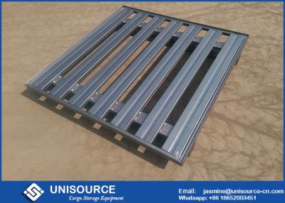 China Rust Proof Stackable Warehouse Steel Pallet Strong For Heavy Duty Load for sale