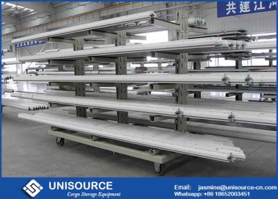 China Heavy Duty Cantilever Racking Systems , Steel Cantilever Racks For Storing Long Rolls for sale