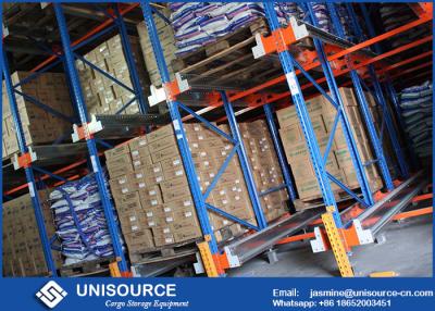 China Massive Storage Blue Radio Shuttle Racking System For Industrial Warehouse for sale