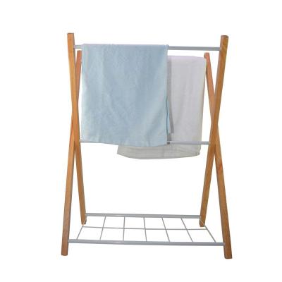 China BRIEF Metal Standing Towel Rack For Hotel Bathroom Storage Towel Rack for sale