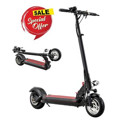 China Unisex Foldable Electric Scooter 500w 200kg Adult Electric Kick Scooter 48v Fast Speed ​​With Atmosphere Light for sale