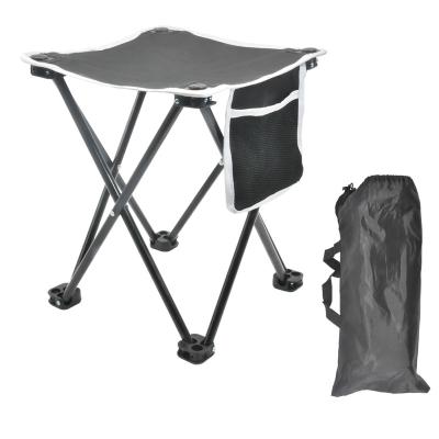 China Small Modern Cheap Portable Outdoor Metal Camping Chair Folding Fishing Stool for sale