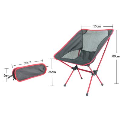 China Modern Hot Selling Logo Foldable Fishing Camping Chairs Aluminum 7075 Ultralight Portable Customizable Folding for sale