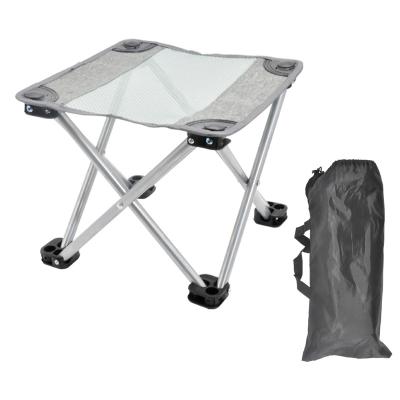 China Mini Folding Outdoor Furniture Foldable Modern Aluminum Small Chair Camping Durable Folding Stool for sale