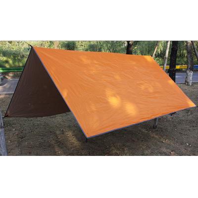 China Extended Type Custom Waterproof Polyester Ultralight Portable Camping Fishing Tarp Flatbed Shelter Tent for sale