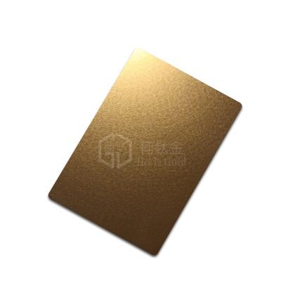 China Red Copper Stainless Steel Red Copper Sheet Construction Vibration Finish ASTM AISI Color Stainless Steel Sheet Price SS Suppliers for sale