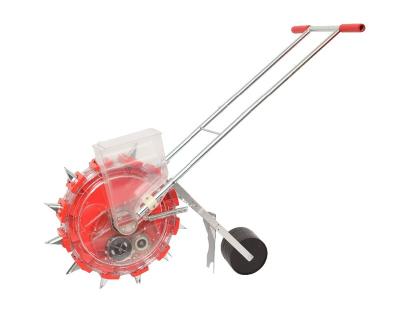 China Seed planting machine sales of new popular household small hand-propelled seeder hand-planted corn, soybean, peanut and cotton agricultural machinery for sale