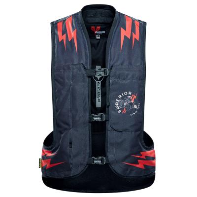 China DUHAN New Breathable Black Protector Motorcycle Airbag Slow Bound Back Vest for sale