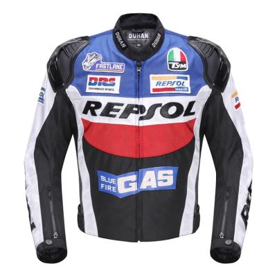 China NEW DUHAN Windproof Multi Function Motorcycle Racing Jacket Motorcycle Jacket With Aluminum Shoulder Armor for sale