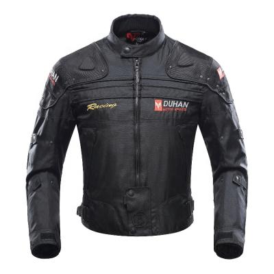 China DUHAN Motorcycle Windproof Cheap Short Detachable Warm Liner Jackets With Armor for sale