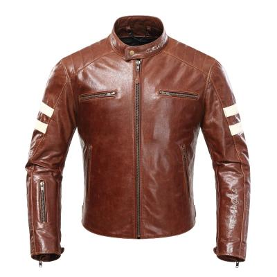 China DUHAN Breathable KERAKOLL Waterproof Keep Warm Jacket Men's Motorcycle Motorbike Leather Jacket For Winter for sale