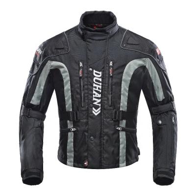 China DUHAN Motorcycle Windproof Jacket Winter Windproof Water Resist Keep Warm Multicolor Motorcycle Riding Jackets For Men for sale