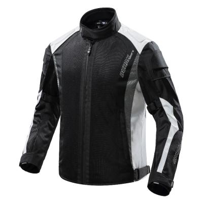 China DUHAN Breathable Summer Breathable Colors Jacket Black Red White Motorcycle for sale