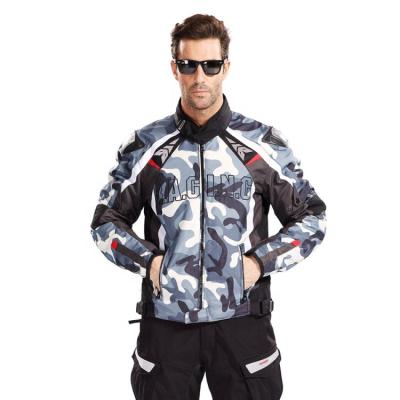 China DUHAN Breathable Camouflage Coating CE Protectors Metal Shoulder Armor Detachable Waterproof Motorcycle Riding Warm Jacket for sale