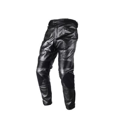 China Leisure Waterproof Style DUHAN PU Leather Motorcycle Pants Motorcycle Leather Pants With Protectors for sale