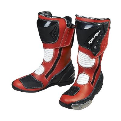 China DUHAN Motocross Boots Motorcycle Boots Waterproof Leather Motorcycle Boots with Protectors on Ankle and Toe for sale