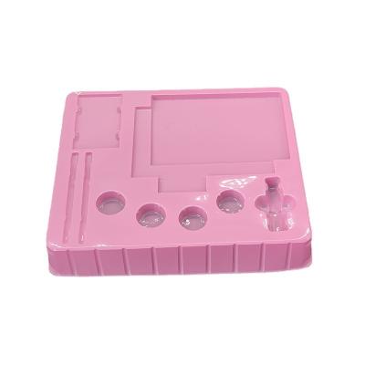 China Recyclable Cosmetics Printed Products Case Make Up Color Rituals Cosmetic Container Tray Blister Tray Plastic Inner Packaging Box for sale