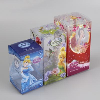 China ISO 9001 Recyclable Custom Clear Hard Plastic Toy Box Packaging , Color PET RPET Acetate Box For Cosmetic , Plastic Favor Box GRS Recycle for sale