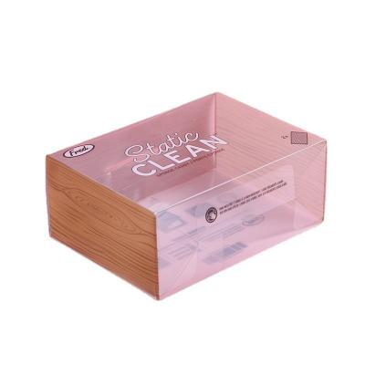 China Custom Product Recycled OEM Logo Materials PET PP PVC Size Electronic Shoe Box Non-disposable Clear Matte Lipstick Package Box for sale