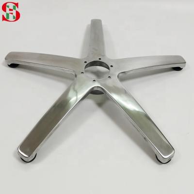 China Wholesale modern hairdresser barber shop accessories hair salon chair base/aluminum five-star base B212 for sale