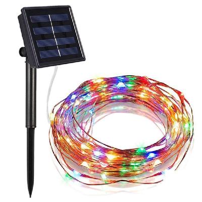 China Lamp string 20M LED Solar Fairy Lights String Waterproof Solar Power Christmas Light Outdoor Garden LED Solar Lamp Holiday Decoration for sale