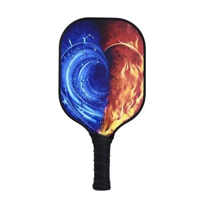 China Wholesale Various Color Usapa Approved OEM PP Honeycomb Fiberglass Carbon Fiber Custom Pickleball Paddle Set 2 Shots 4 Balls for sale