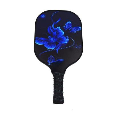 China Various color youcansport usapa approved PP honeycomb 10mm 13mm 16mm 3k 12k 18k fiberglass racket carbon fiber pickleball paddle to custom design for sale