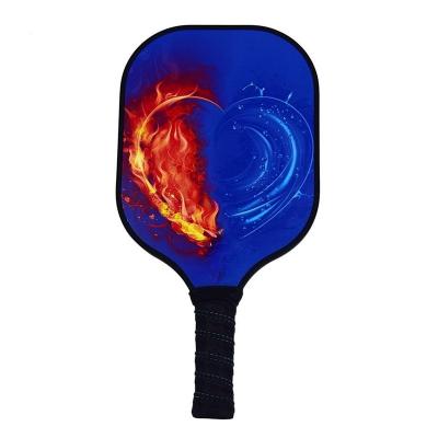 China Usapa 2023 Raw Various Color Fiberglass Carbon Fiber Pickleball Paddle for sale