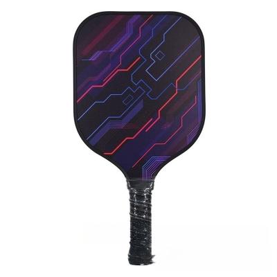 China Various Color Factory Stock Wholesale T700 800 Cloth 3k 12k 18k Usapa Approved 2 Rackets 4 Ball Pickleball Paddle Set for sale