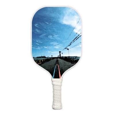 China Various Color Hot Sale High Quality Usapa Approved Fiberglass Racket 3k Pickleball Paddle Wholesale Pickleball Paddle Carbon Fiber Set Of 2 for sale