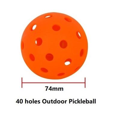 China Orange High High Quality Factory Direct Sales Pickleball Pickle Ball for sale